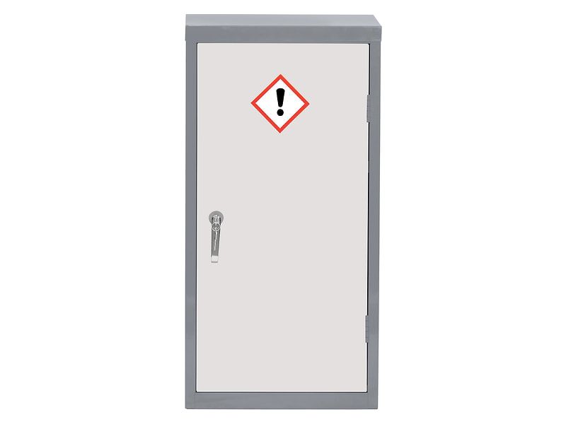 910mm COSHH Cabinet - 1 Door, 1 Shelf - 10L Spill Sump