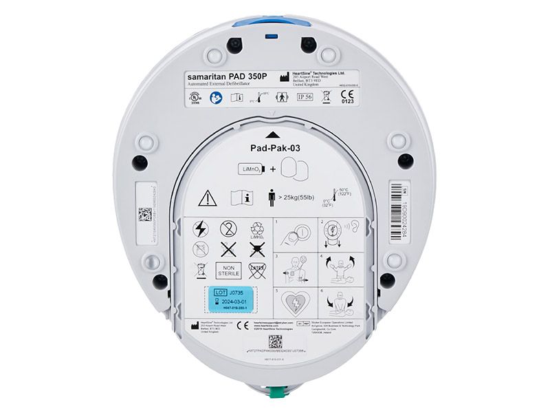 HeartSine Samaritan PAD 350P Semi-Automatic Defibrillator