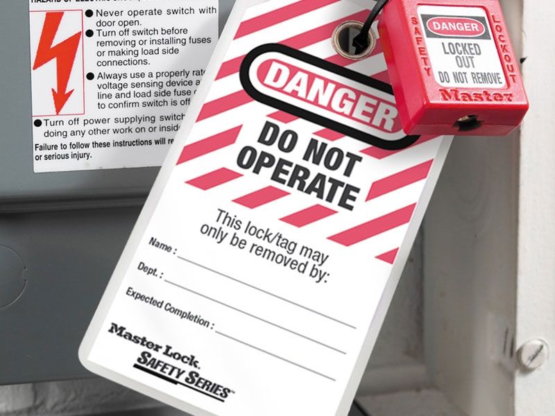 Heavy Duty Lockout Tags