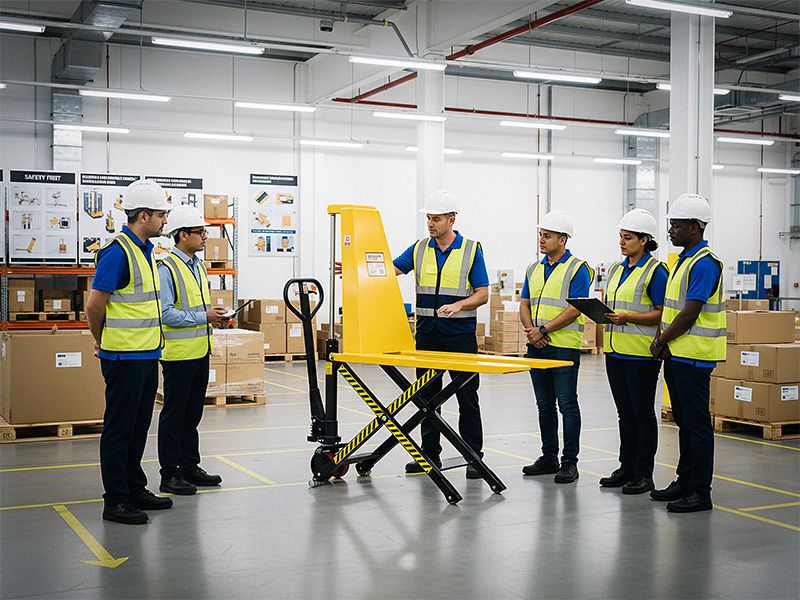 High Lift Pallet Truck