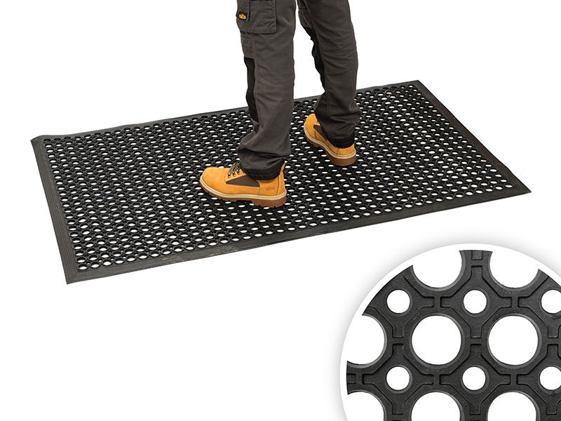 Honeycomb Rubber Mat