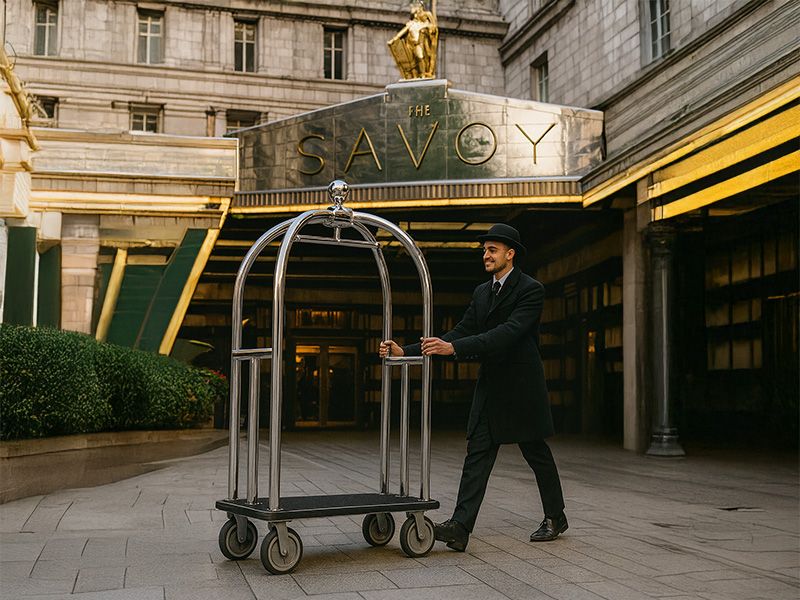 Hotel Luggage Cart