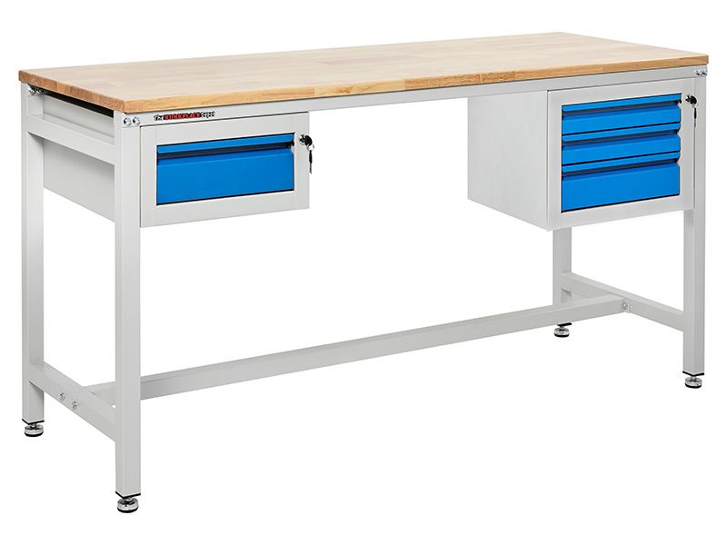 Industrial Metal Workbench