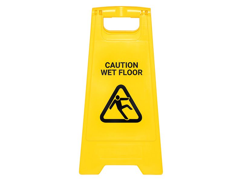 Janitorial Plastic Floor Sign