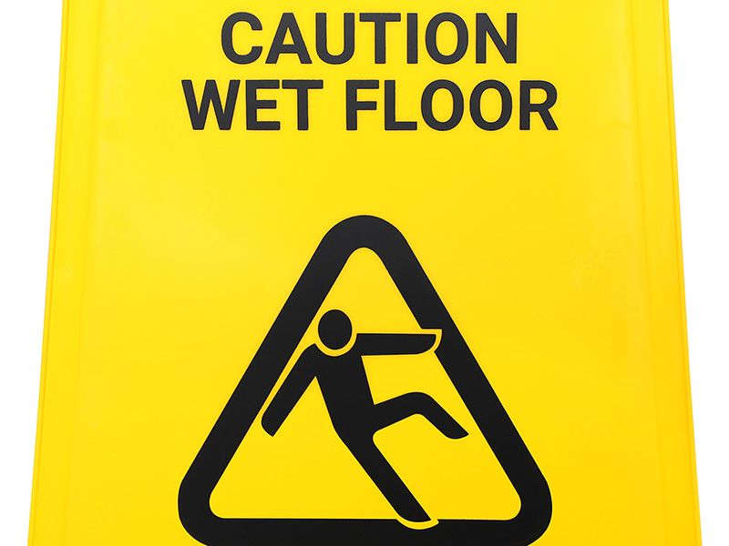 Janitorial Plastic Floor Sign