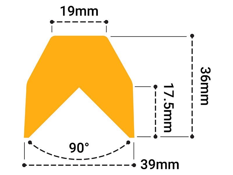 L Shaped Protection Foam
