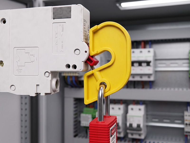 Large Circuit Breaker Lockout