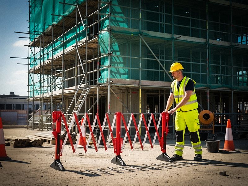 Large Collapsible Barrier
