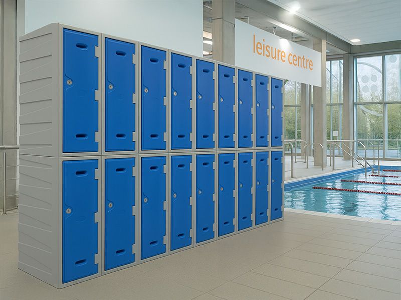 Lockable Plastic Lockers