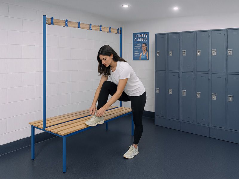 Locker Room Bench