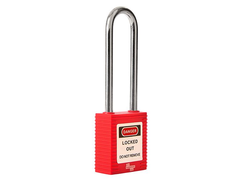 Long Steel Safety Padlock