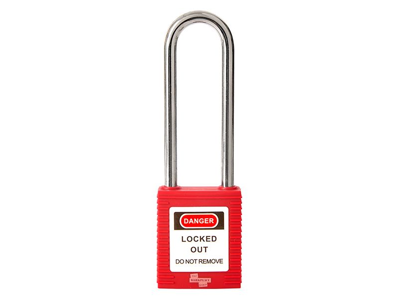 Long Steel Safety Padlock