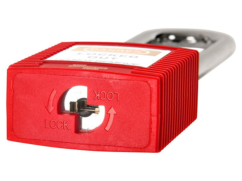 Long Steel Safety Padlock