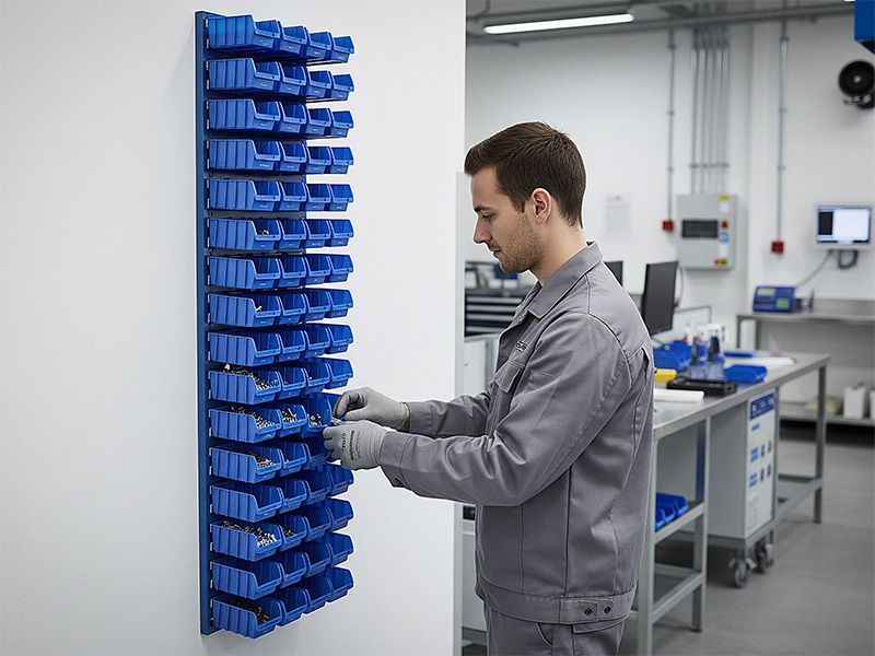 Louvre Panel and Bins