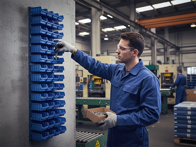 Louvre Panel and Bins