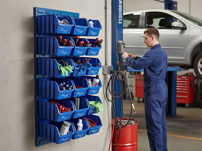 Louvre Panel Bin Kit