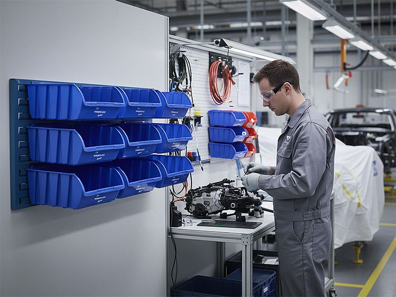 Louvre Panel with Large Bins