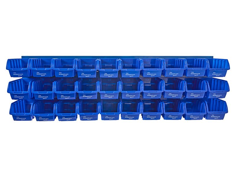 Louvre Panel with Plastic Bins