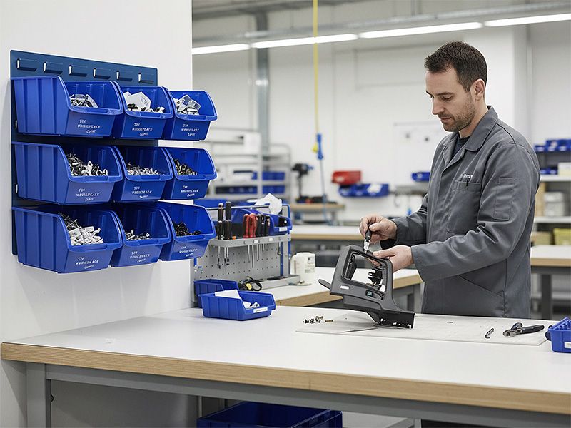 Louvre Storage Bin Kit