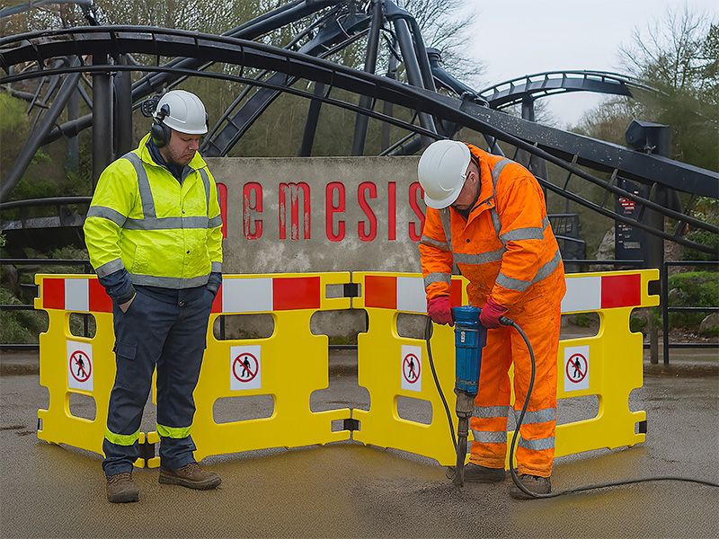 Maintenance Barrier