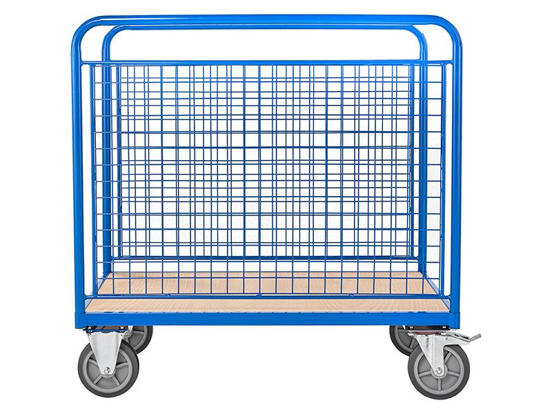 Platform Truck with Mesh Sides