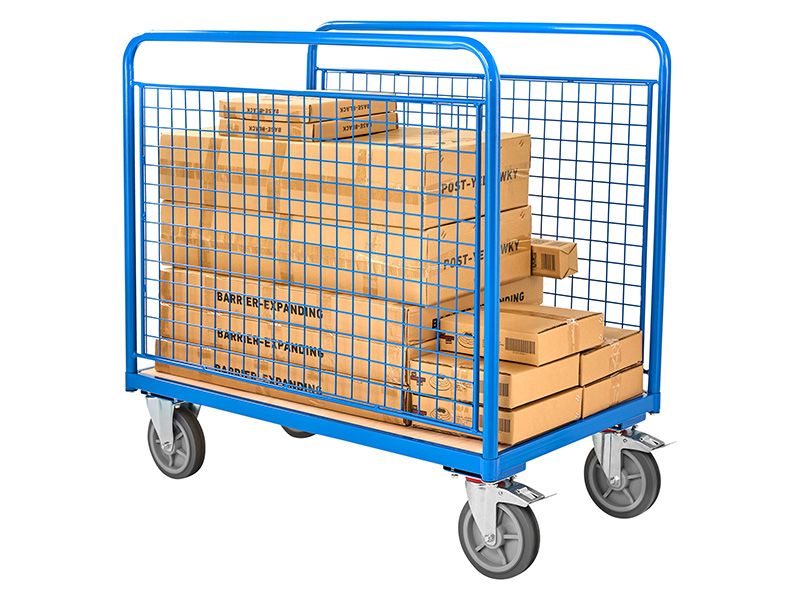 Platform Truck with Mesh Sides