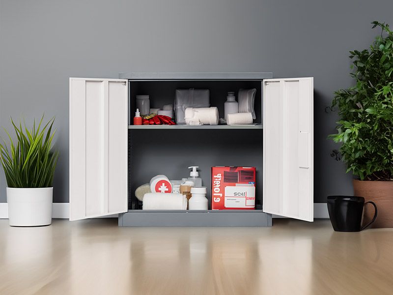 Metal First Aid Cabinet