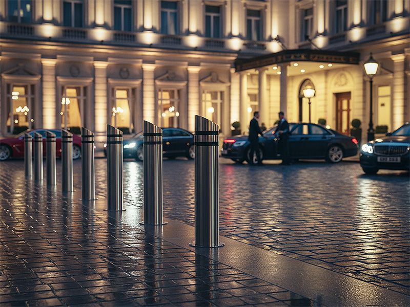 Mitre Stainless Steel Bollard