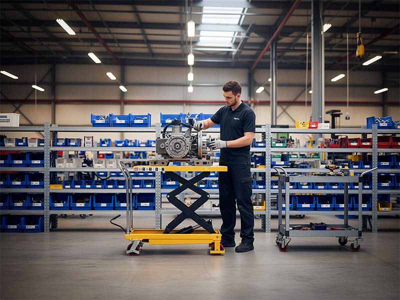 Mobile Scissor Lift Table