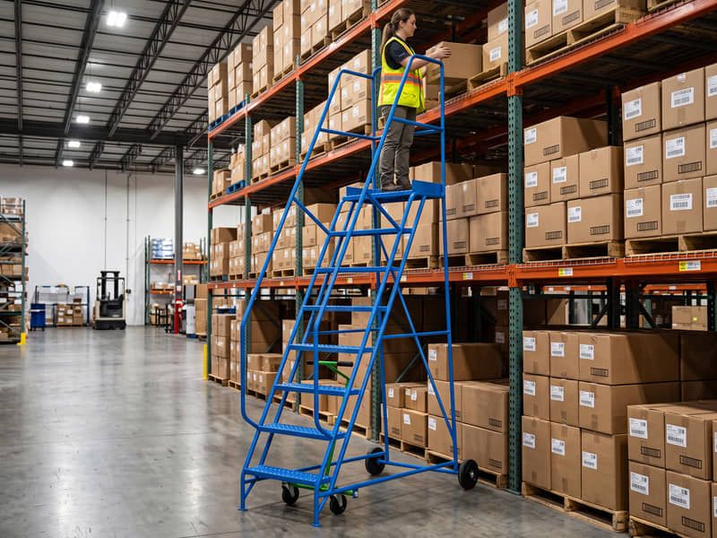 Mobile Warehouse Steps