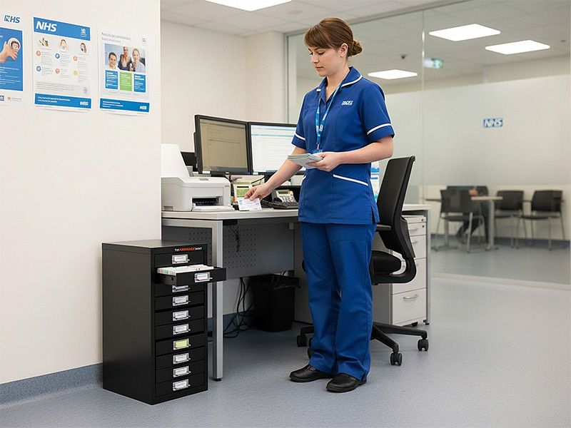 Multi Drawer Storage Cabinet