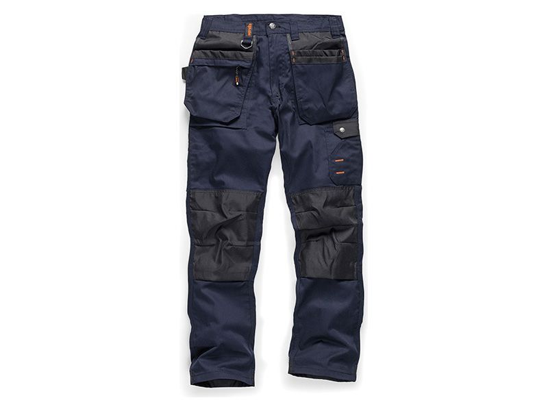 Scruffs Navy Worker Holster Trousers