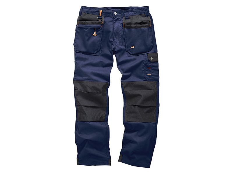 Scruffs Navy Worker Holster Trousers