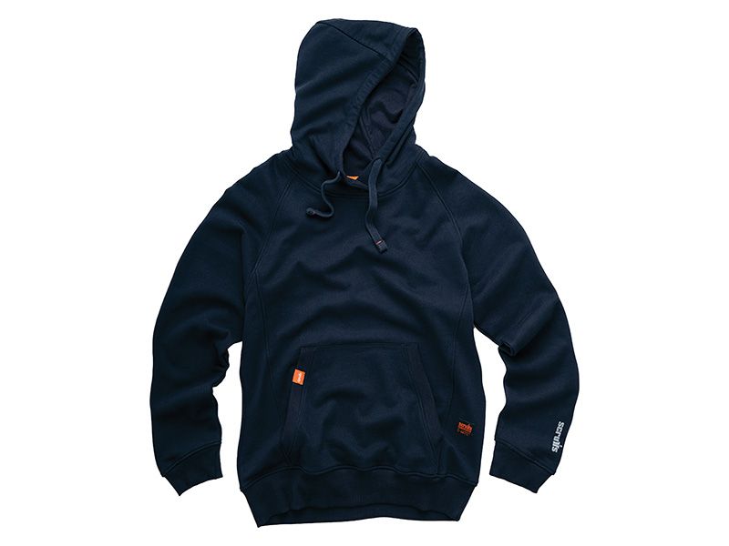 Scruffs Navy Worker Hoodie