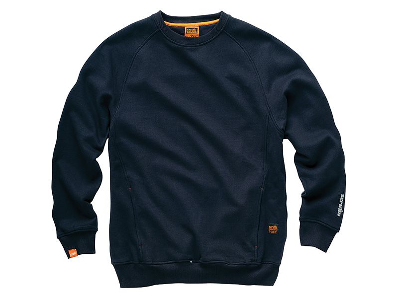 Scruffs Navy Worker Sweatshirt