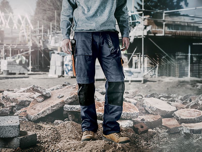 Scruffs Scruffs Navy Worker Trousers