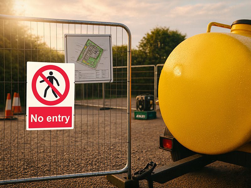 "No Entry" Prohibition Sign