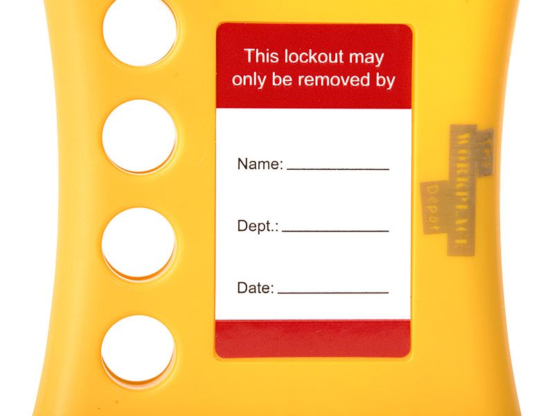 Non Conductive Lockout Hasp