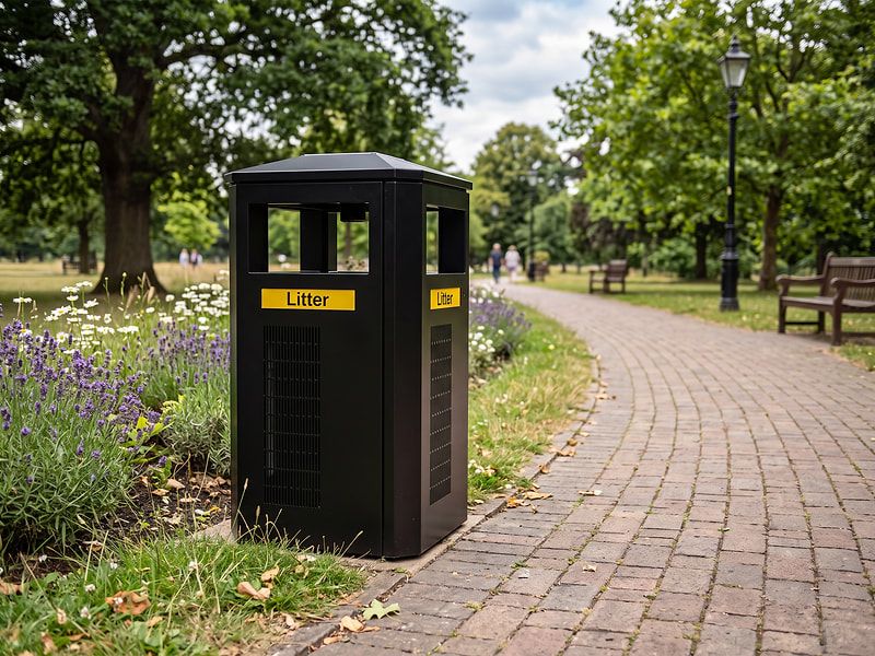 Park Litter Bin