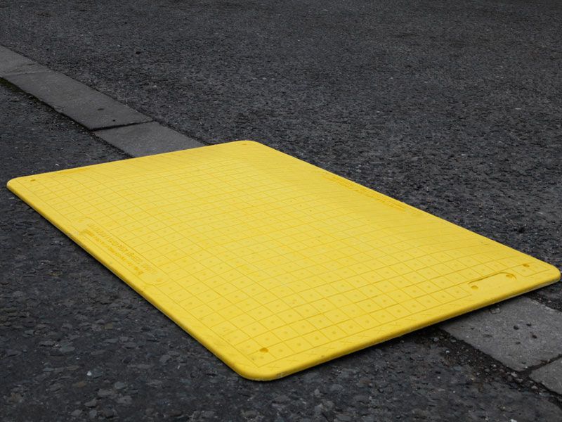 Pedestrian Hole Cover - Glass Reinforced Composite - 2,000kg Maximum Load