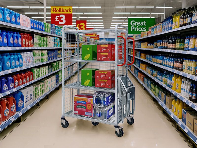 Picking Trolley with Steps