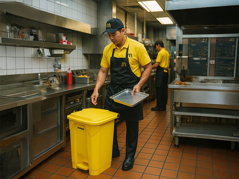 Plastic Pedal Bin
