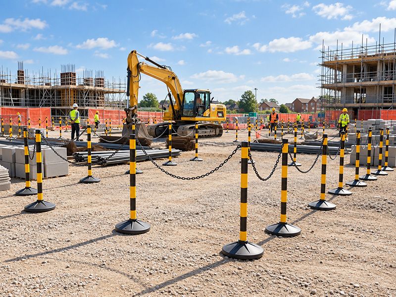 Plastic Posts and Chains