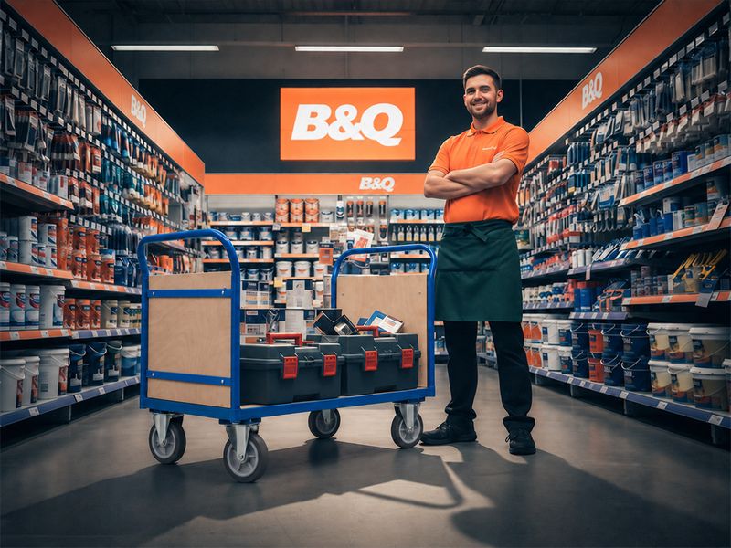 Platform Cart - Double Handle - 500kg Maximum Load