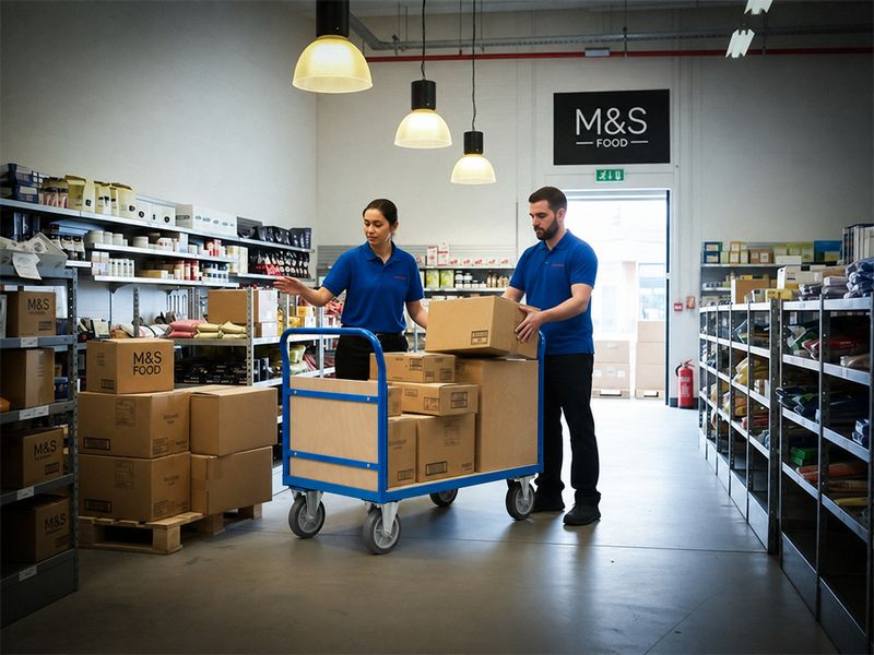 Platform Cart - Double Handle - 500kg Maximum Load
