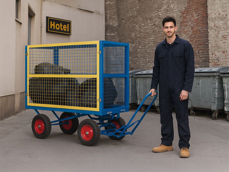 Platform Truck with Cage
