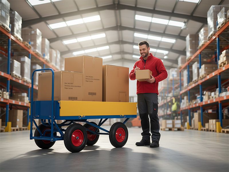 Platform Truck with Sides