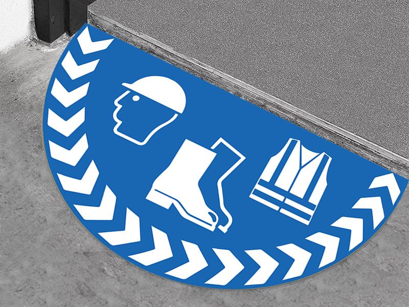 PPE Floor Graphic Marker