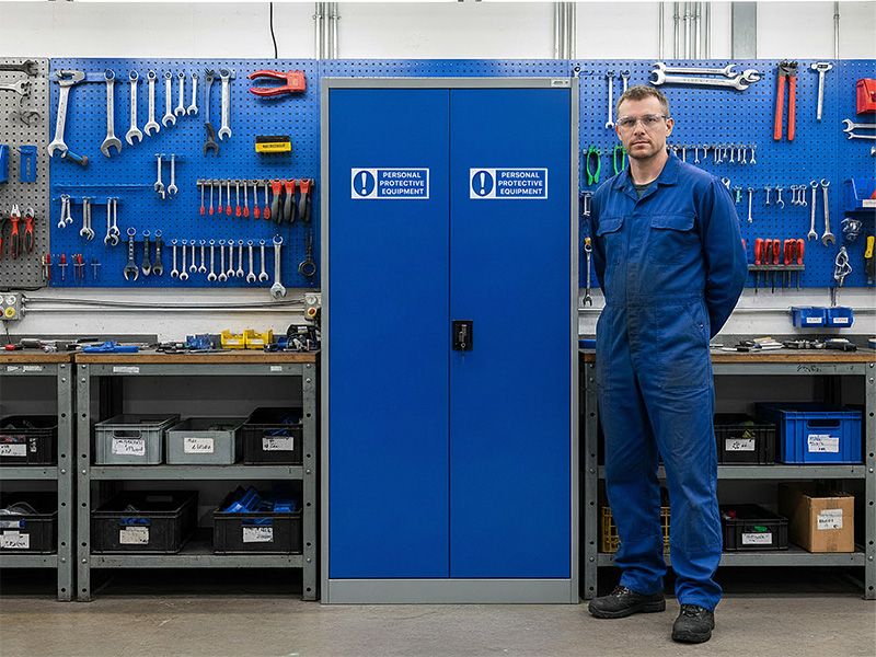 PPE Storage Cupboards