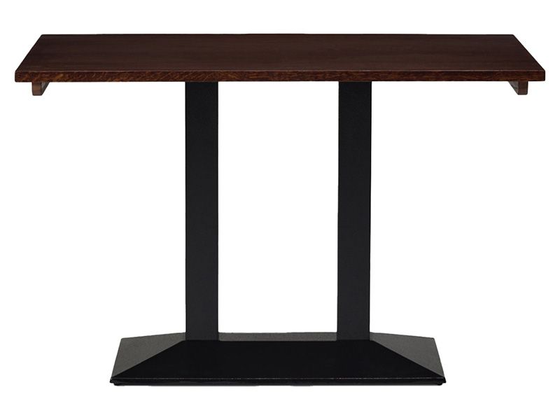 Quattro Pyramid Twin Base Dining Height Table